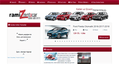 Desktop Screenshot of kibrisramizrentacar.com