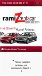 Mobile Screenshot of kibrisramizrentacar.com