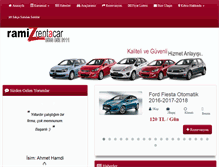 Tablet Screenshot of kibrisramizrentacar.com